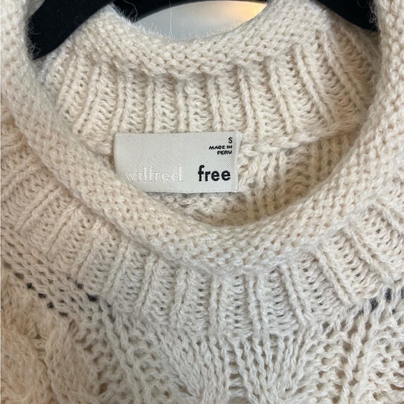 Wilfred Alpaca cropped sweater - Picture 3 of 3